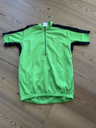 Grünes Velo-Shirt Grösse 164 atmungsaktiv