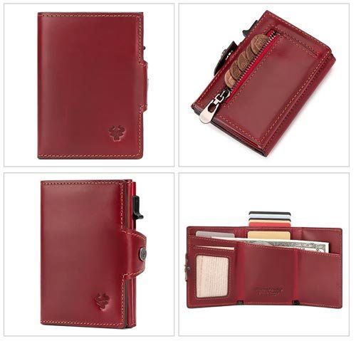 Brieftaschen: RFID Herren Brieftasche aus  Leder – Neu und originalverpackt aus Liestal von OMAROSHOP 2