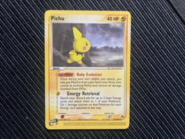 Pokemon Pichu non Holo Rare EX Sandstorm