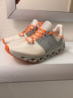 On Running Sneaker Cloud Herren beige orange neuwertig