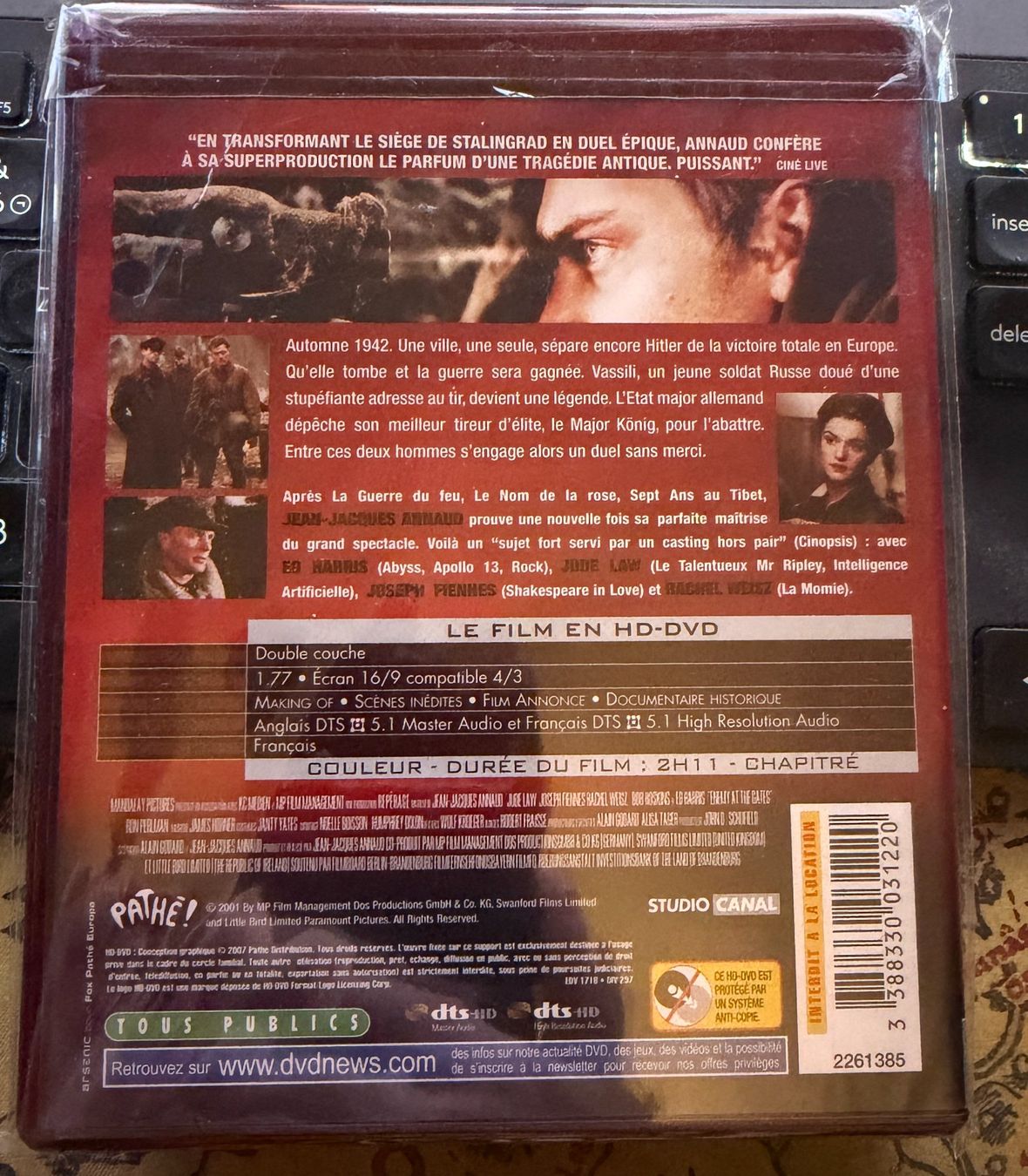 Tutti i DVDs: Stalingrad (2001) - HD-DVD – Usato da Semsales venduto da __Florian__ 2