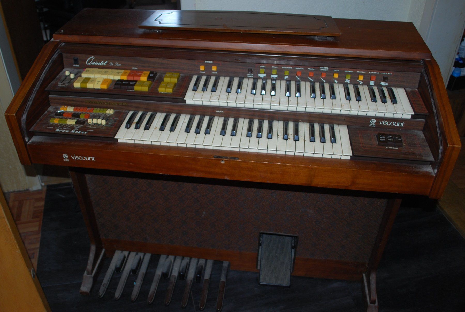 Instruments de musique: Viscount Quintet El. 450 Orgel gebraucht – D'occasion à Seedorf BE par grauerbaer2001