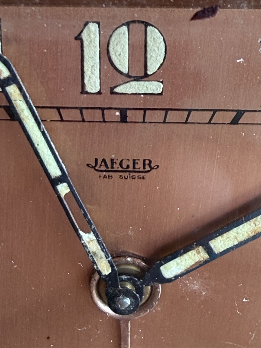 Jaeger-Lecoultre Sveglie: Vintage JAEGER Reisewecker Wecker – Usato da Konolfingen venduto da petzipetz 6