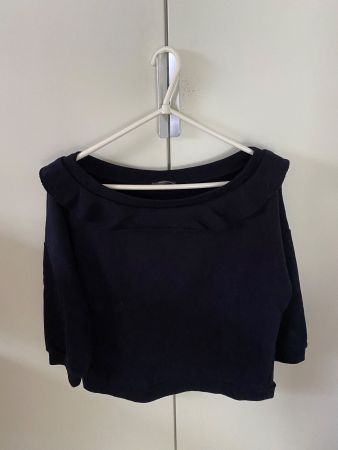 Neuer blauer Pullover Grösse S