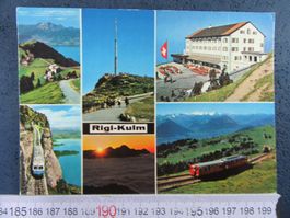 RIGI-KULM RIGISENDER HOTEL RIGI-KULM BERGBAHNEN SZ AK
