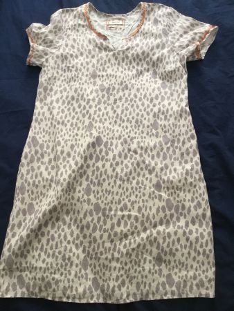 MALVIN Sommer-Kleid, 100% Leinen, neu, Gr 40/42