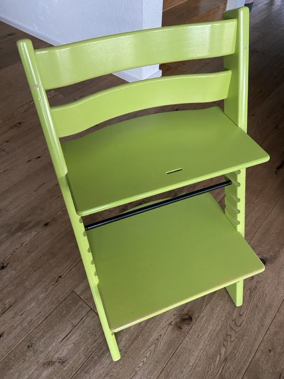 Stokke Tripp Trapp Hochstuhl grün gebraucht 2