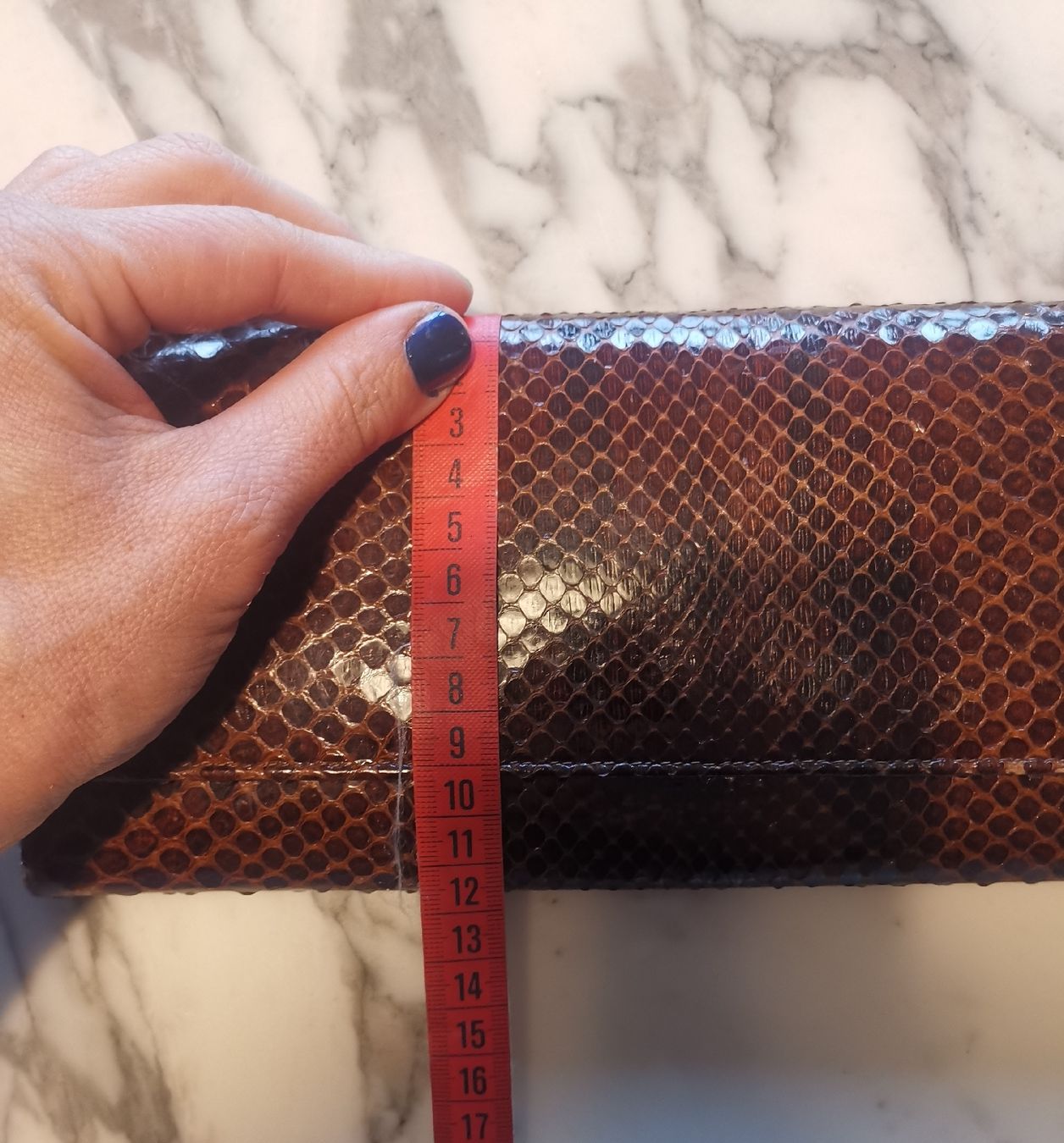 Portemonnaie: PYTHON Portemonnaie, Clutch – Gebraucht aus Uerikon von pink_flamingo 1