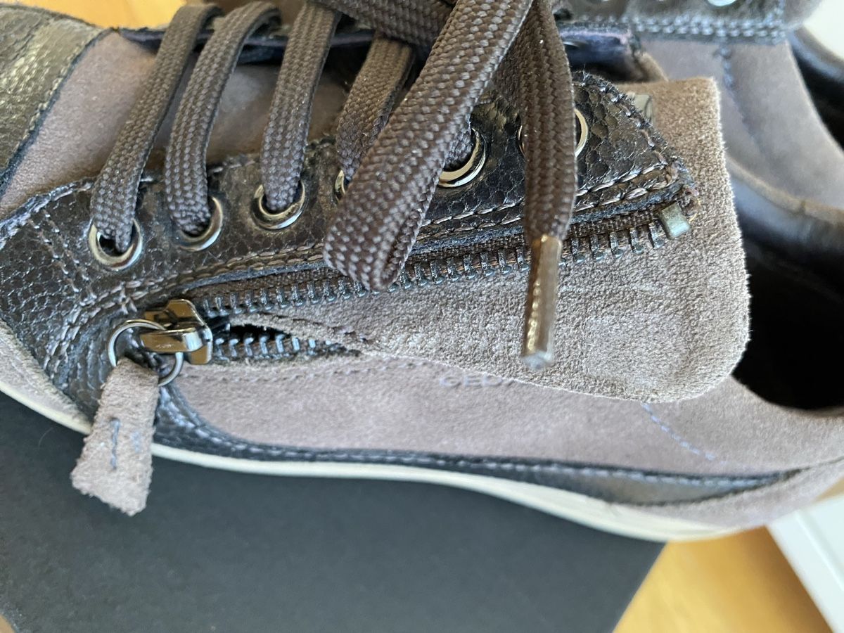 Geox Scarpe da donna: Neue Geox Damensneaker, Grösse 36, braun – Nuovo (secondo la descrizione) da Illnau venduto da Sniwi67 6