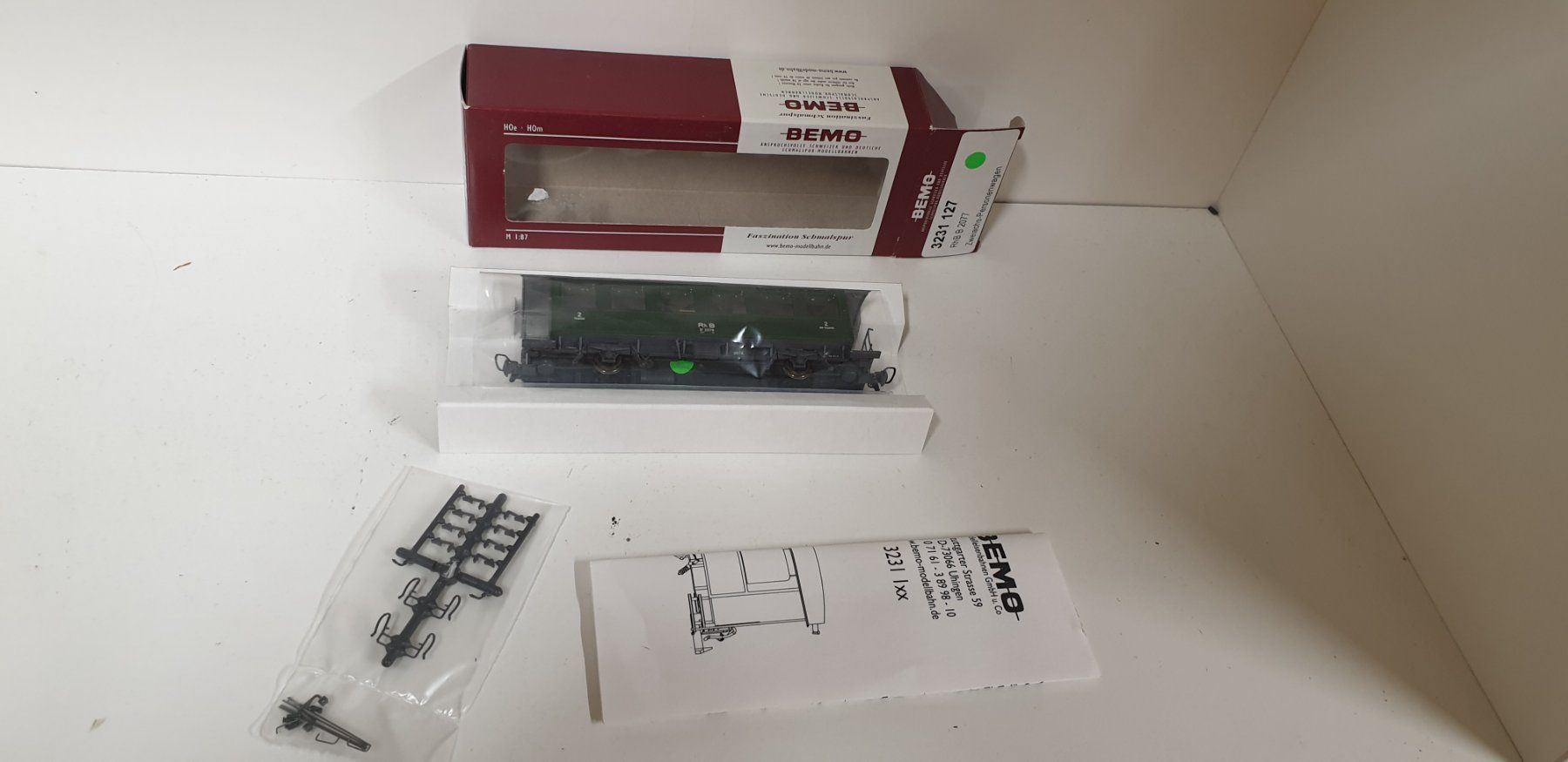 Bemo Modelleisenbahnen: Bemo RhB Personenwagen 2 Achser – Gebraucht aus Geroldswil von TopTrain54 1