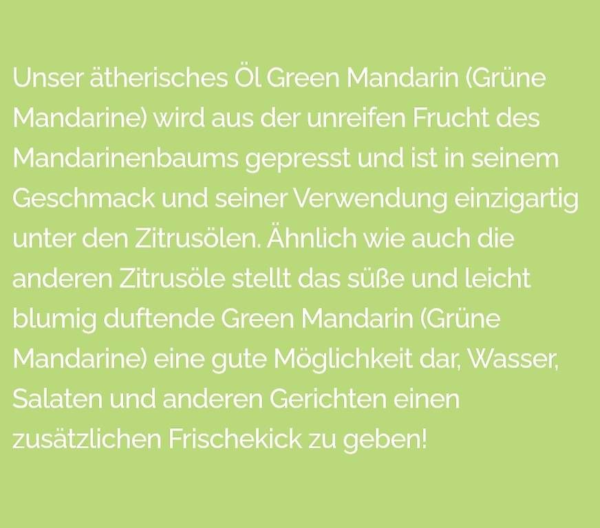 Doterra Oli essenziali: Dõterra Green Mandarin – Nuovo e nell'imballaggio originale da Lyss venduto da Infinia 1