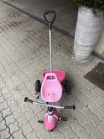 Dreirad Puky mit Schiebestange pink gebrauchter Zustand