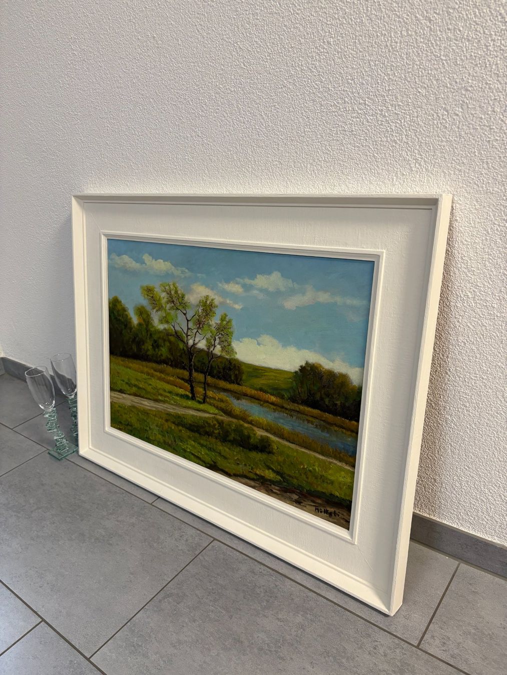 Gemälde: 85x65/ Mölteli/ Ölgemälde Landschaft – Gebraucht aus Ottenbach von TimelessEmotions. 3