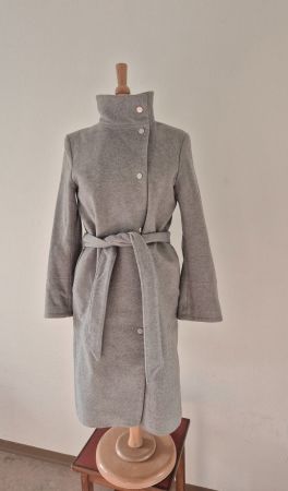 MANTEL JACKE TIGER OF SWEDEN M 38 WOLLE GRAU , TOP ZU BLUSE