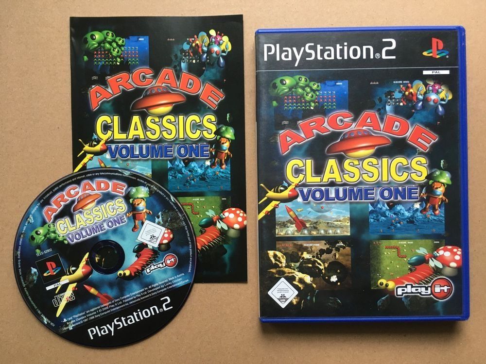 Spiele: Arcade Classics: Volume One für Playstation 2 – Gebraucht aus Basel von mgn_ft72