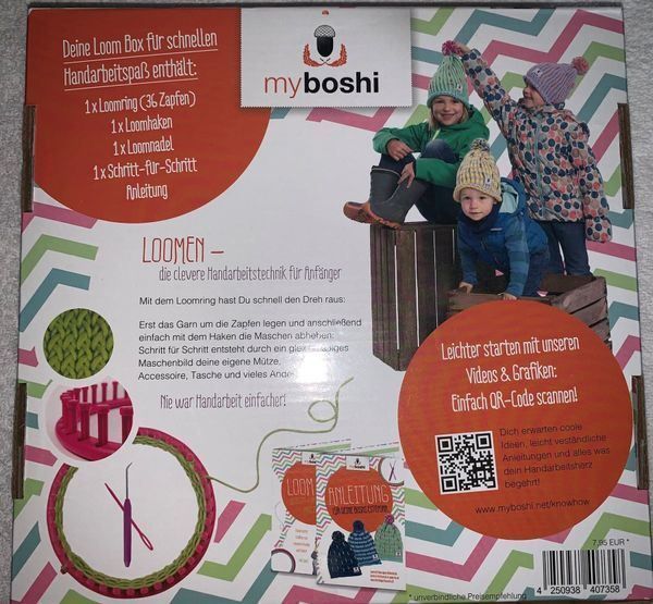 Wolle: Moon Box myBoshi loomring hacken Anleitung häkeln – Neu (gemäss Beschreibung) aus Buchs SG von Billikatze5 2
