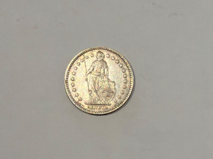 Tutti le monete: (2918) 1Franken 1877 fast stgl – Usato da Rüthi (Rheintal) venduto da erdnuessli1 1