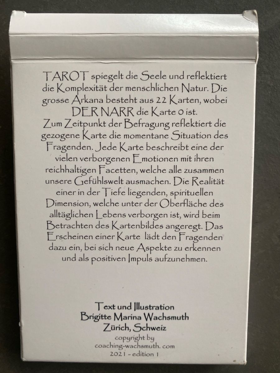 Jeux: Tarot von B. M. Wachsmuth – Neuf (Voir description) à Dallenwil par kavogt6 1