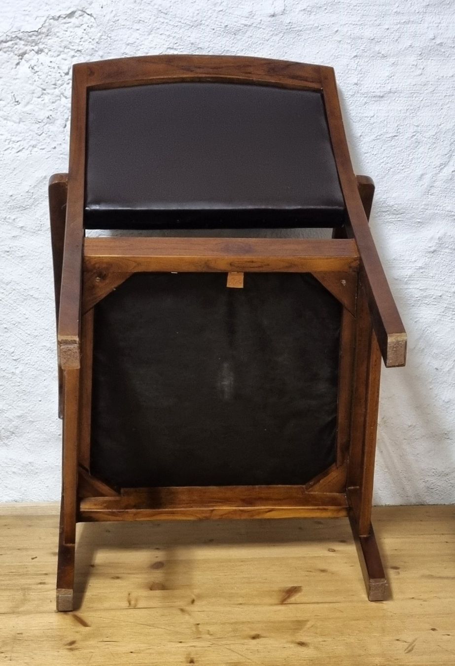 Poltrone: Macabane "Eris" Leder Sessel im Kolonialstil – Usato da Bern venduto da ros_v7ry 4