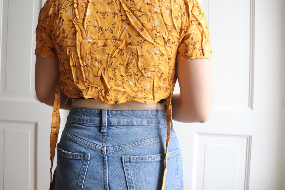 Kleiderpakete: Ensemble upcyclé crop top et mini jupe Forever21 – Gebraucht aus Mathod von Alice977 5