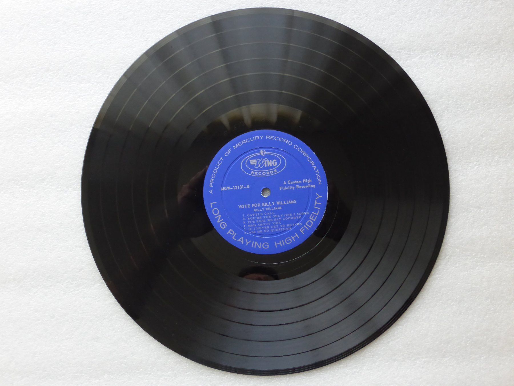 Dischi in vinile: VINYL  LP  BILLY WILLIAMS – Usato da Küssnacht am Rigi venduto da Sunnestrahl 2