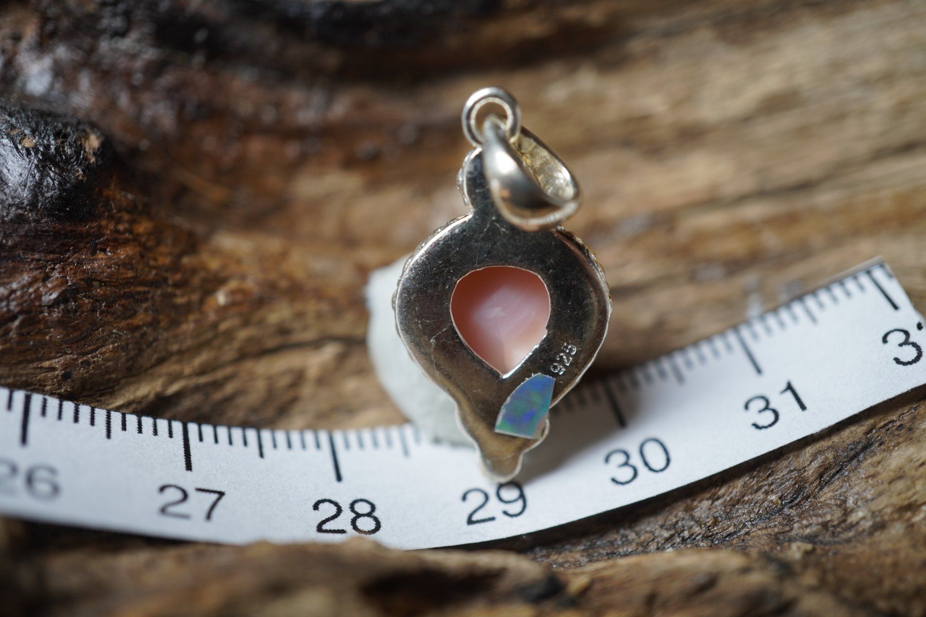 Ciondoli: Opal Rosa      Facettiert    Anhänger   925 Silber – Nuovo e nell'imballaggio originale da Balgach venduto da top_silver 5