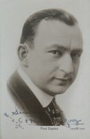 Fred Duprez (1884-1938) Schauspieler - Autogramm
