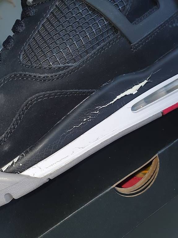 Scarpe da uomo: Nike Air Jordan 4 "Black Cement" 2012 Grösse 45 – Usato da Windisch venduto da Xabeba 4