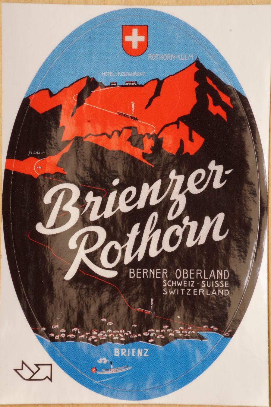 Cartes à collectionner: Klebbild Brienzer Rothorn – Neuf (Voir description) à Lenk im Simmental par Ruedauph