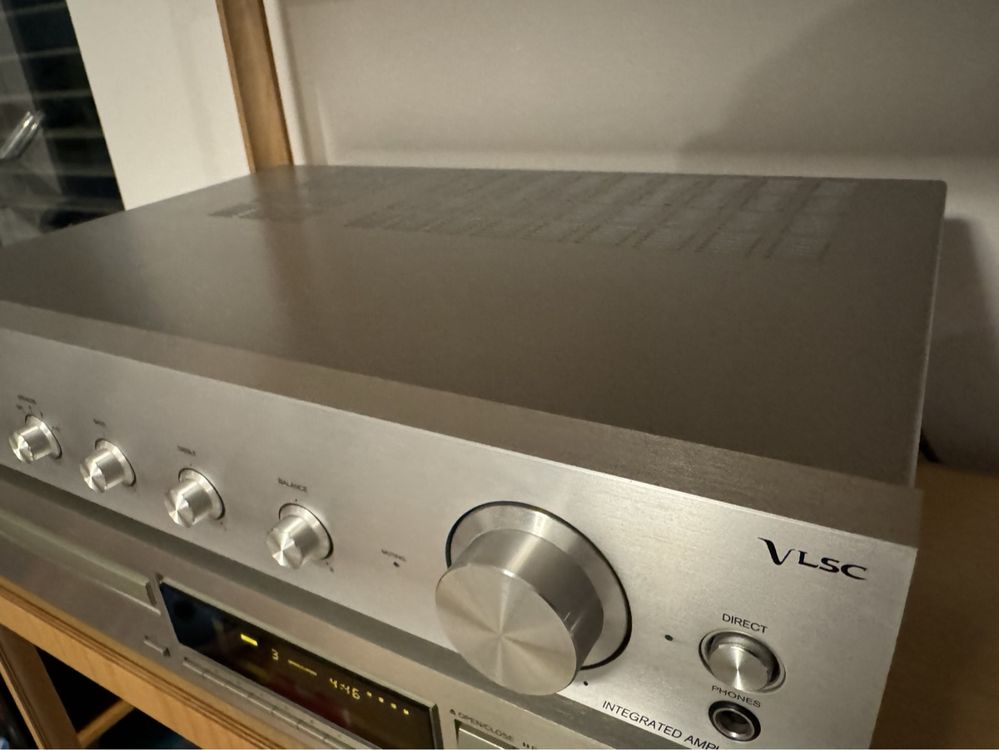 Onkyo A-5VL silber Verstärker Amplifire Poweramp Stereo (Gebraucht) in ...