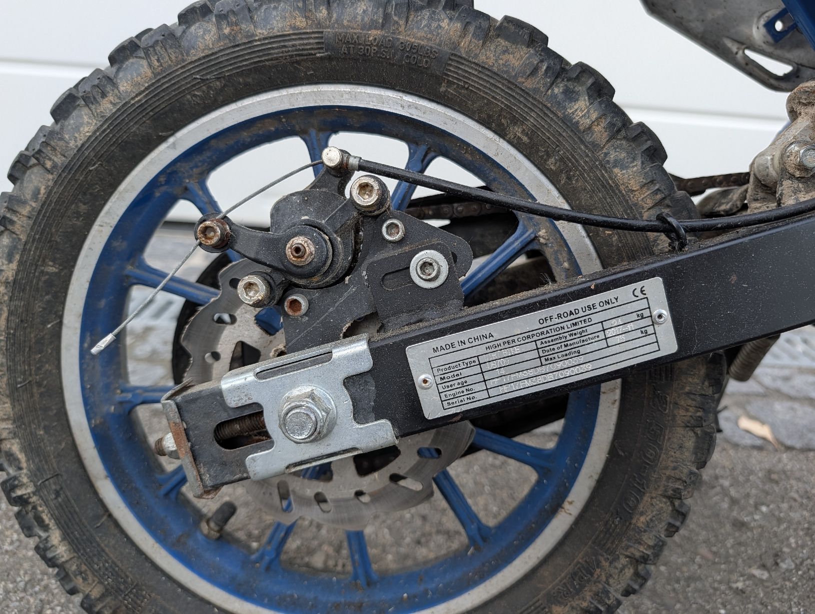 Mini Bike: Kinder Pocket Bike 49cc  – Difettoso da Lommis venduto da Gintomic 3