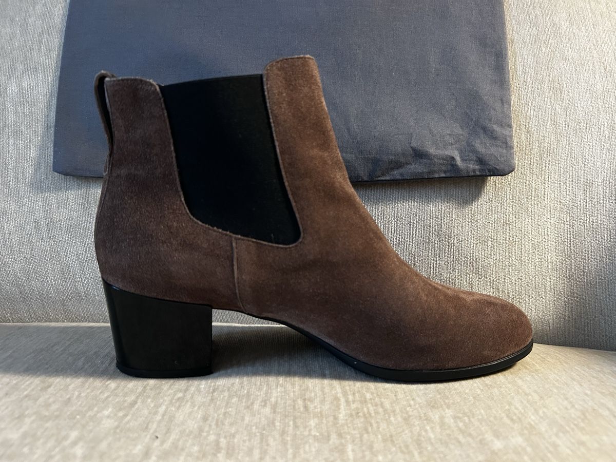 Hogan Scarpe da donna: HOGAN Ankleboots Wildleder braun – Usato da Zürich venduto da Viel_Freude_8 4