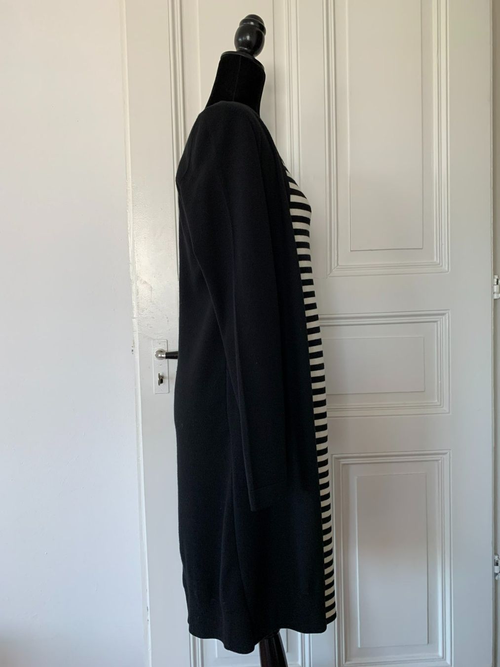 Akris Vestiti: AKRIS: Lässiges Woll-Kleid mit gestreiftem Einsatz, 40 – Usato da Luzern venduto da paulablue 3