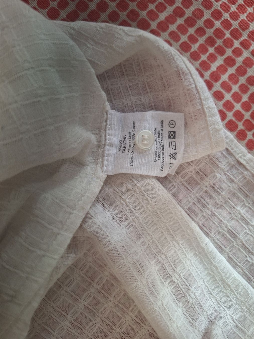 Blusen: Camicia Petite Mendigote bianca cotone taglia M  – Gebraucht aus Carouge GE von cla_fq9g 5
