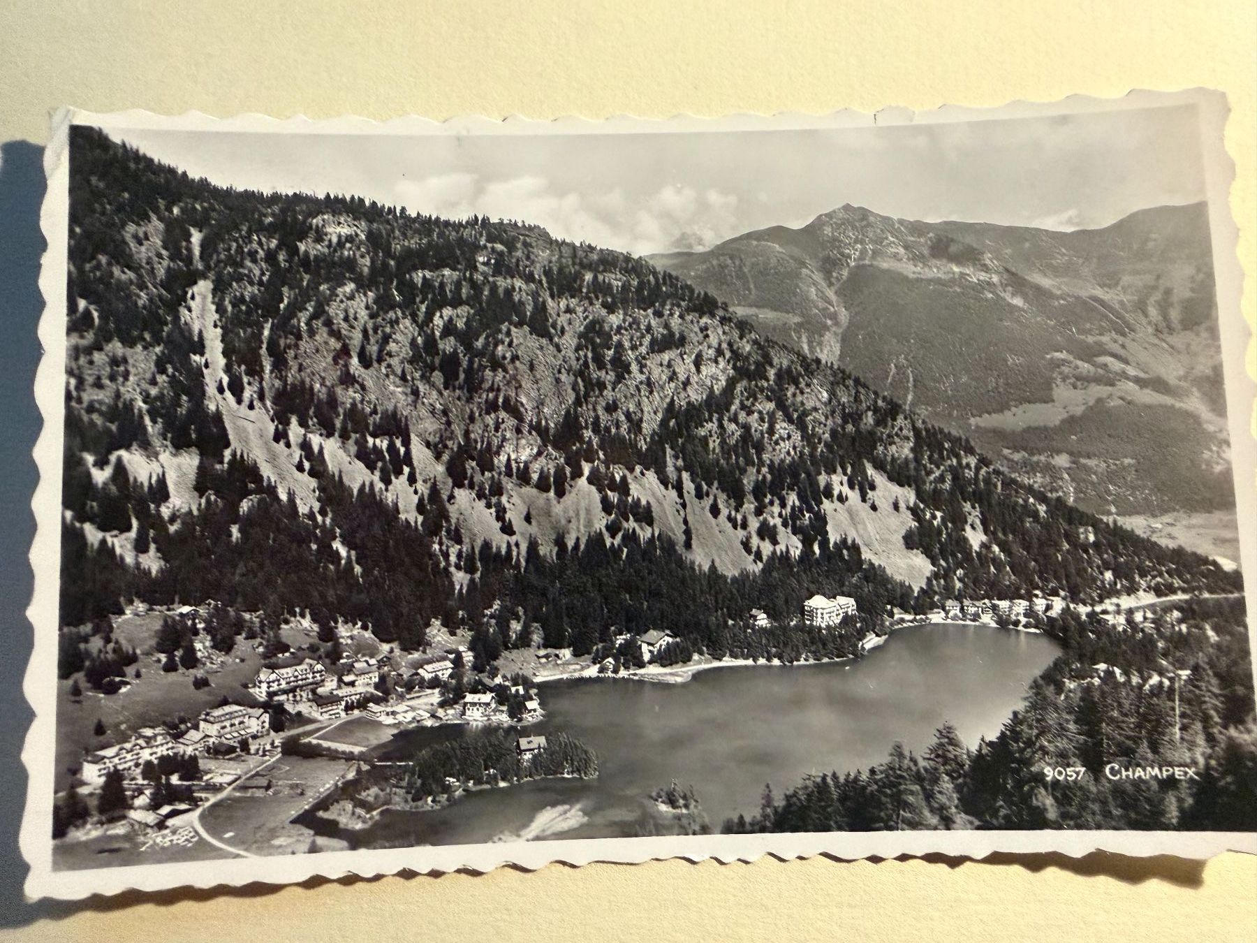 Cartoline postali: CHAMPEX - 1952 gelaufen - Ansichtskarte – Usato da Tegerfelden venduto da siebenmacky