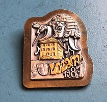 Fasnachtsplakette Luzern Komitee A 1987  LFK