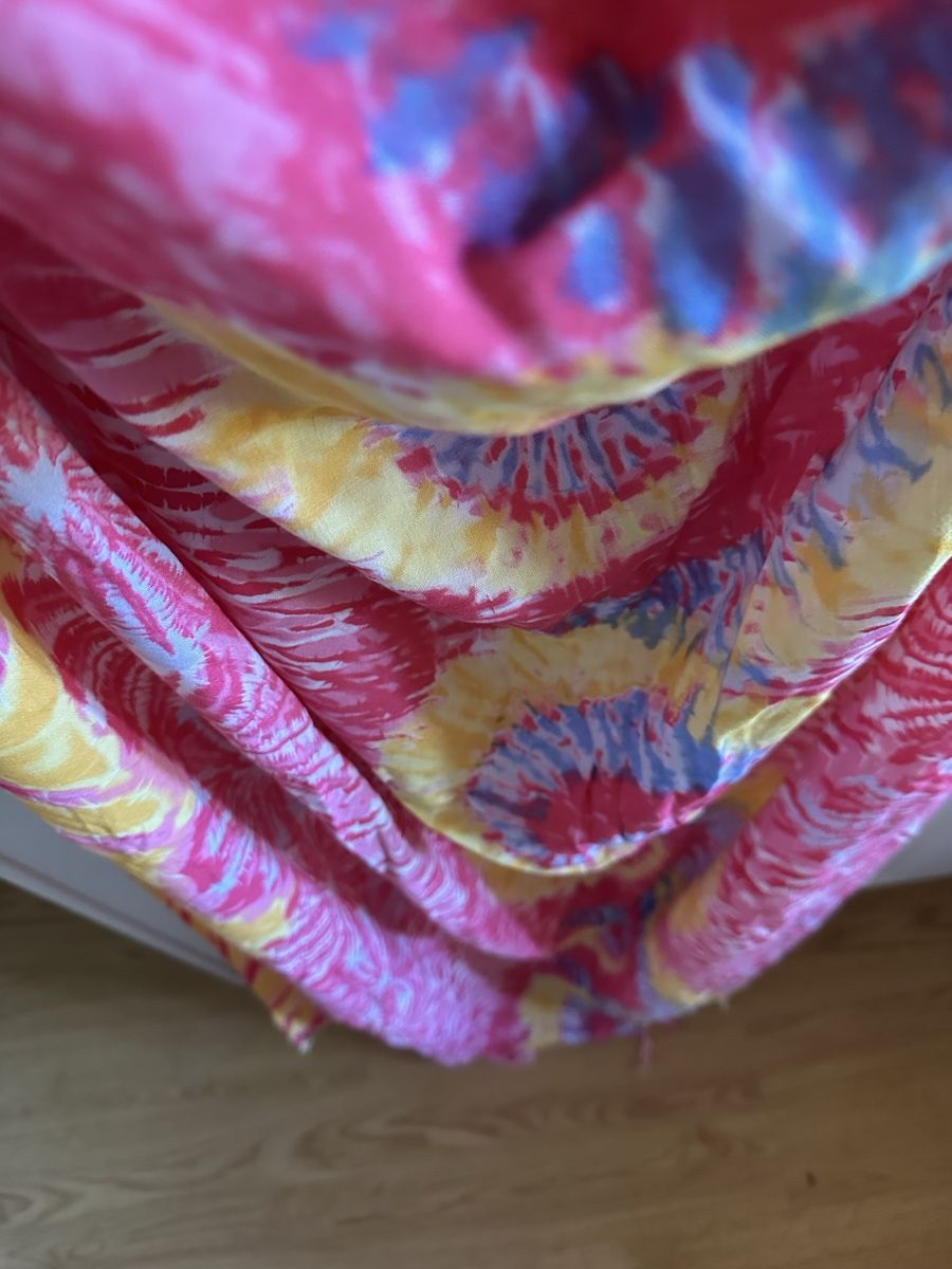 Teli da bagno: Strandtuch Baumwolle pink gelb – Usato da Münsingen venduto da Secondhand89 1