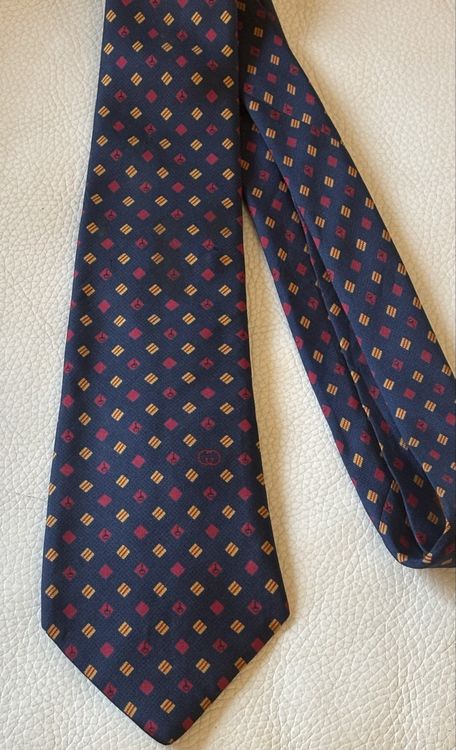 Cravate Homme Penguin 100% Soie - Motif Carreaux Multicolore - NEUF Sans étiquette