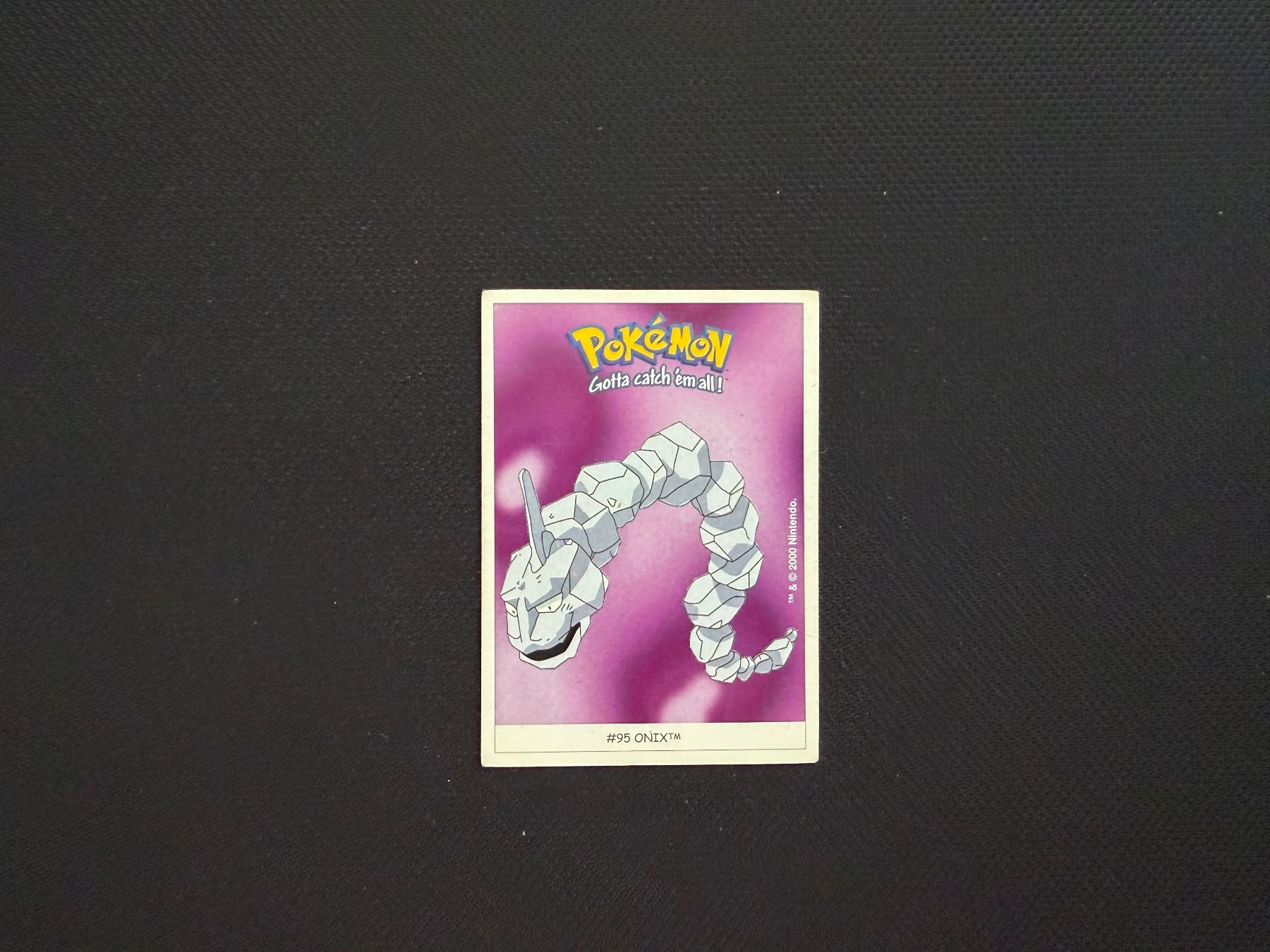 Pokémon Carte collezionabili: Pokémon Dunkin Boomer 2000 - Onix – Usato da Zürich venduto da mountainwizard00