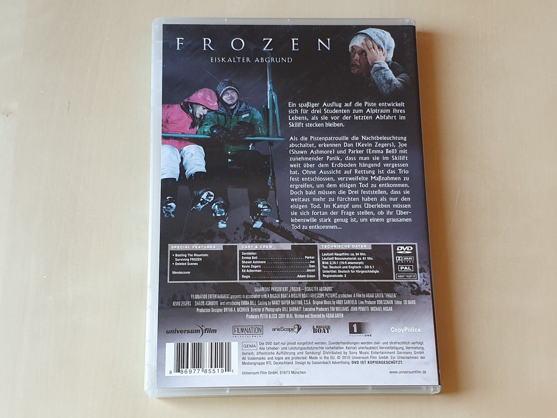 Tutti i DVDs: Frozen Eiskalter Abgrund – Usato da Stansstad venduto da collectorsshop 1