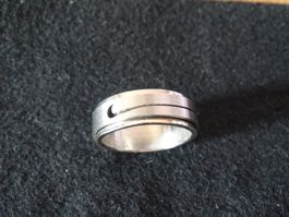Ring Edelstahl Nike drehbar