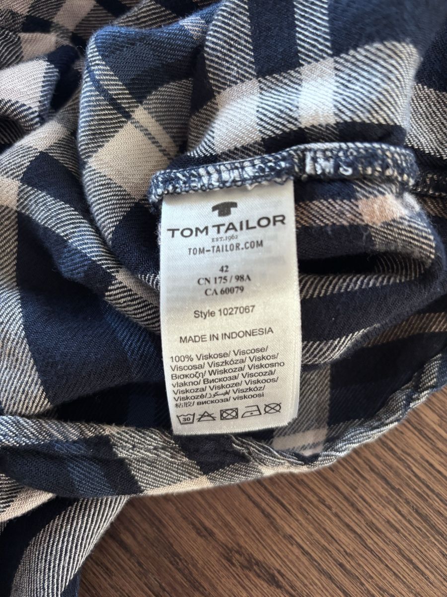 Tom Tailor Chemisiers: Tom Taylor Damenbluse kariert  – Neuf (Voir description) à Kloten par zoe_86dw 6