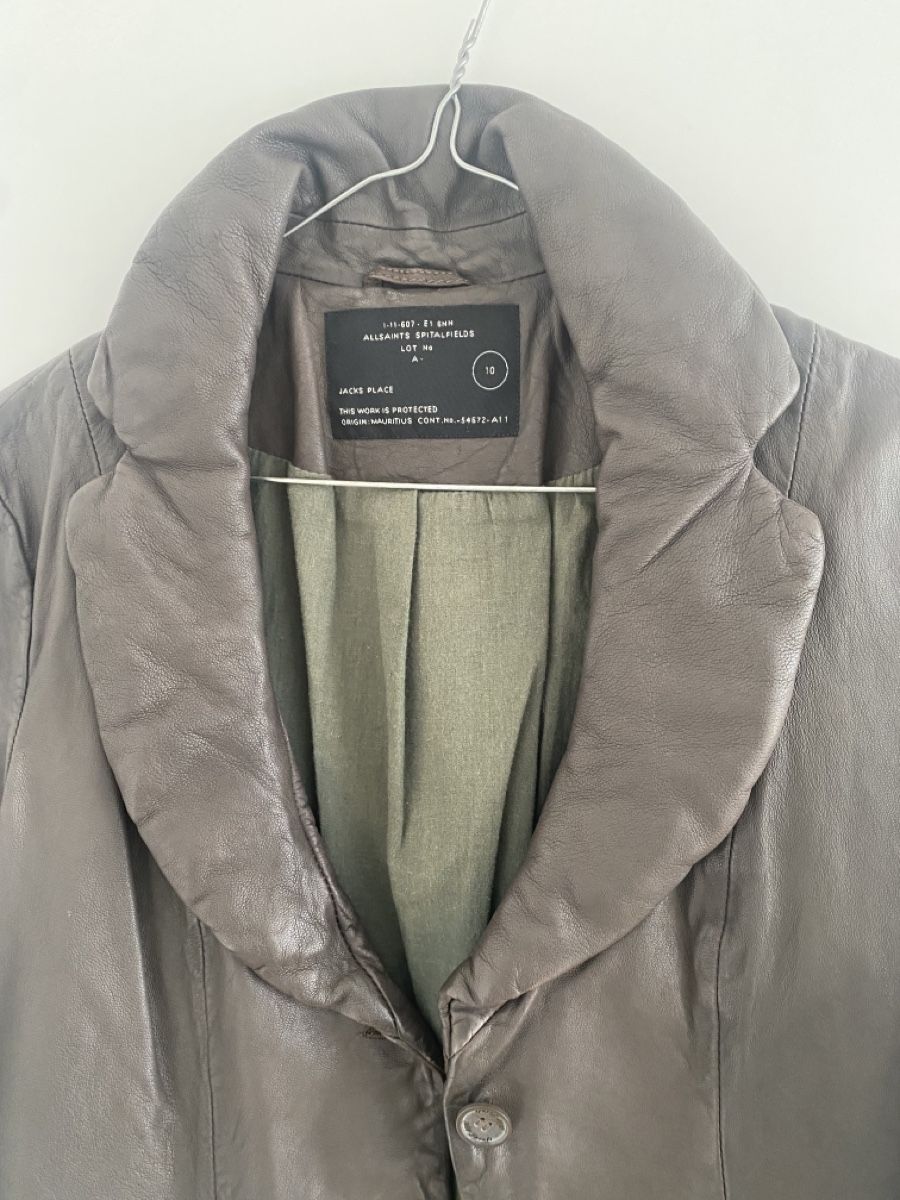Allsaints Giacche: Veste en cuir All Saints – Nuovo (secondo la descrizione) da Versoix venduto da wen_75xm 3