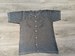 Kurzarmpullover L