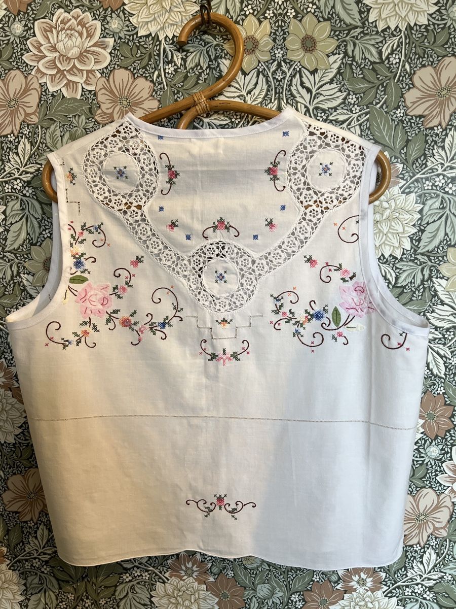 Gilet & Giacche senza maniche: Gilet Veste Handarbeit – Usato da Sirnach venduto da Wonderfulday