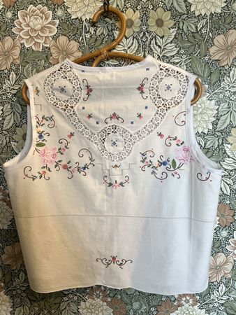 Gilet Veste Handarbeit