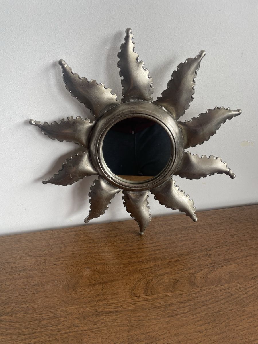 Specchi: Miroir Soleil Artisanal Vintage – Usato da Vallamand venduto da Bricbracbroc82 1