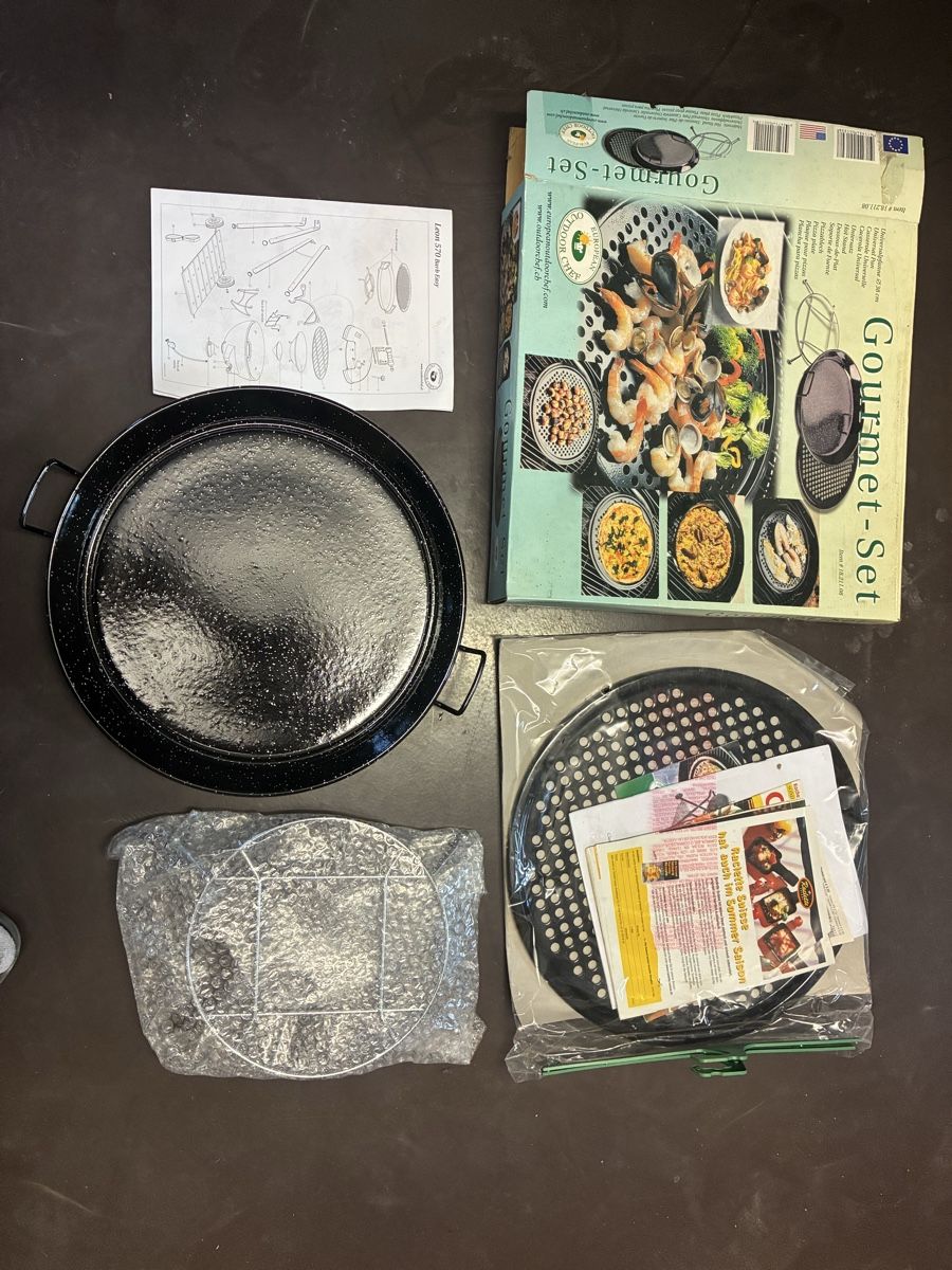 Outdoorchef Padelle: Gourmet Grillset ungebraucht! – Nuovo e nell'imballaggio originale da Winterthur venduto da luk_fw5p 1