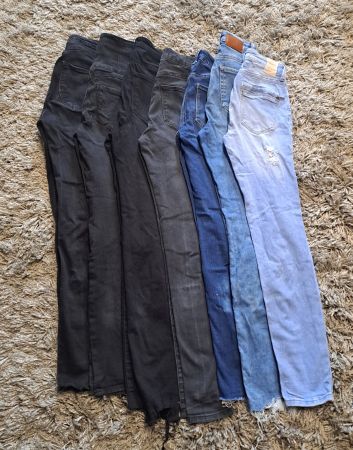 7 Stk. Jeanshosen von Tally Weijl Grösse 32