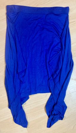 Modischer Damen - Zipfelorock "YESSICA" (Royalblau)